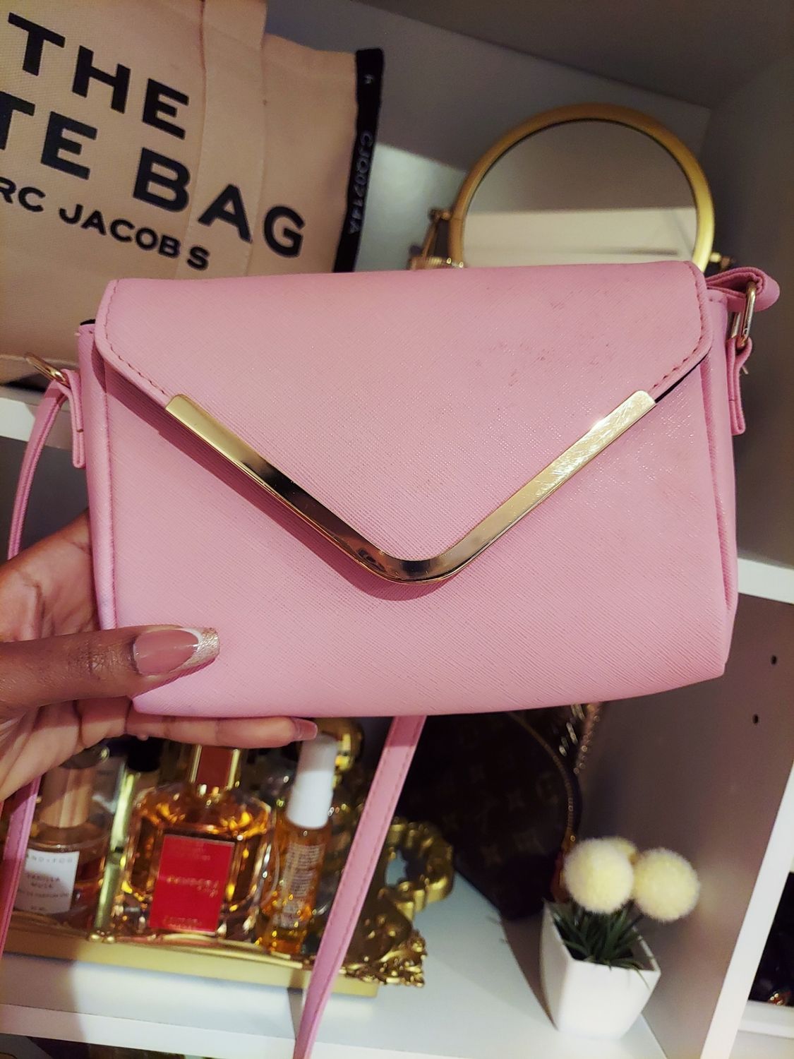 Pink purse