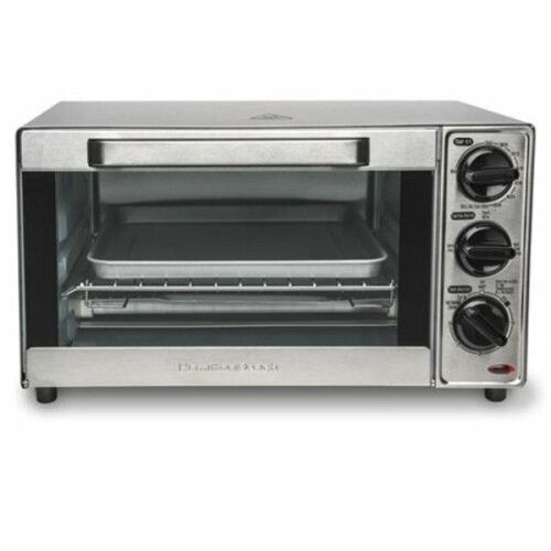 Sealed Hamilton Beach Stainless Countertop Toaster Oven &amp; Pizza Maker