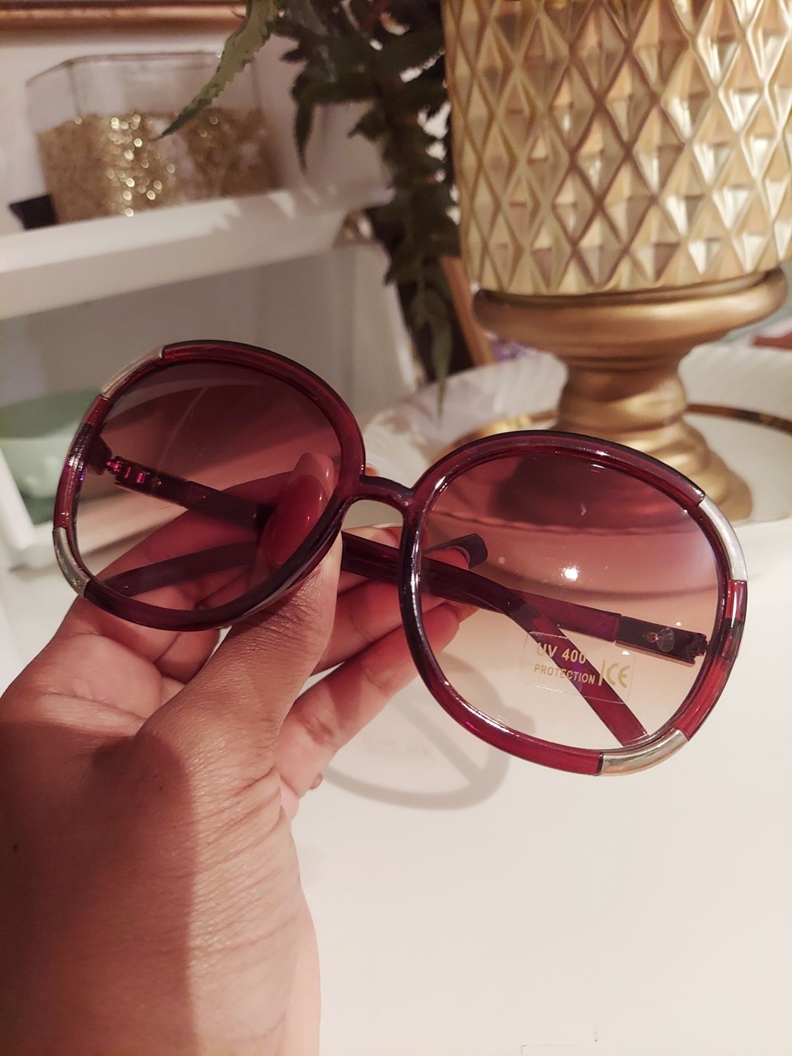 Brown sunglasses (ADD ON ITEM)