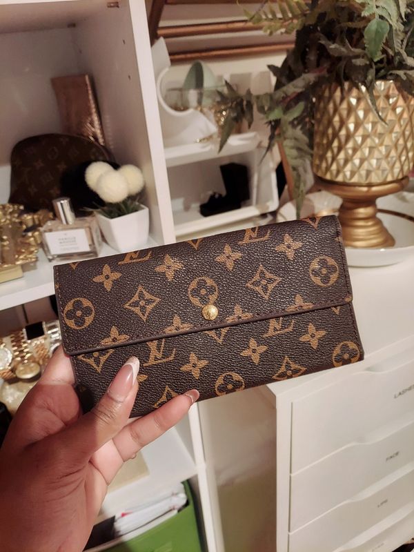 Brown LV wallet