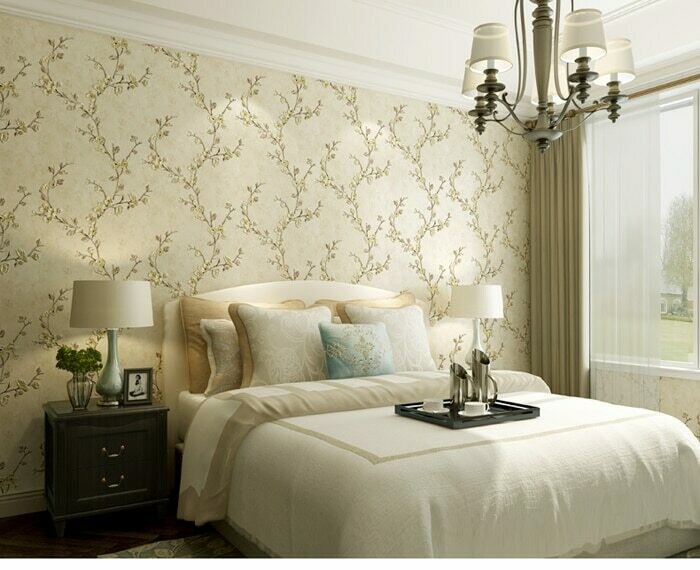 Rustic Floral Wallpaper