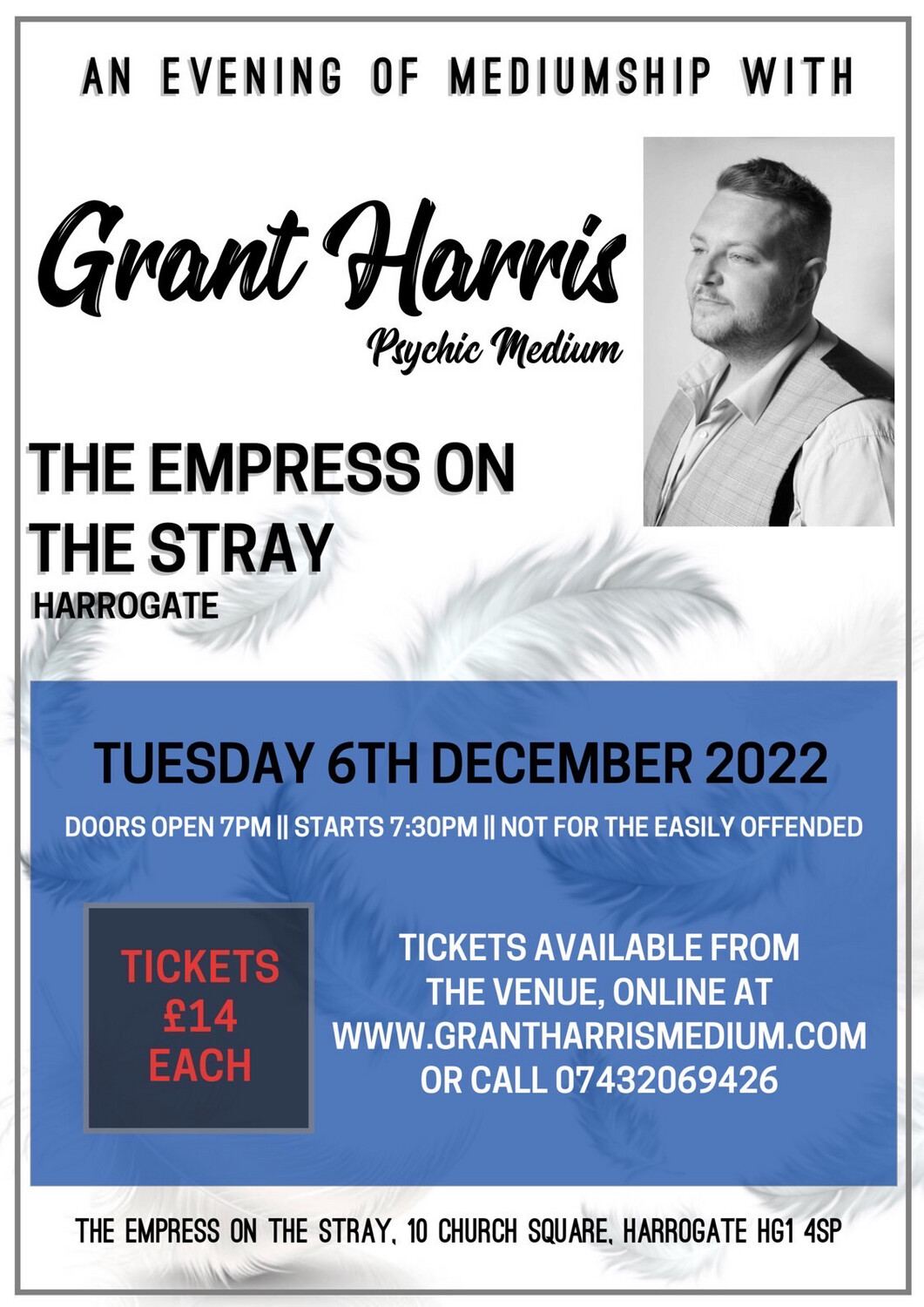 The Empress on the Stray, Harrogate, Tue 6th December 2022