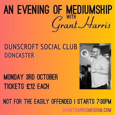 Dunscroft Social Club, Mon 3rd October 2022
