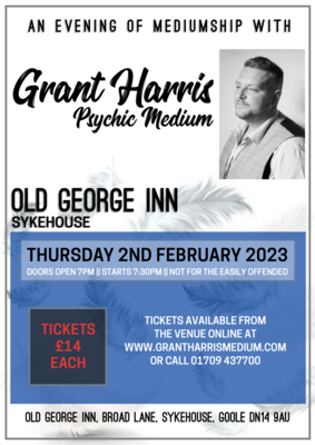Old George Inn, Sykehouse, Thursday 2nd February 2023