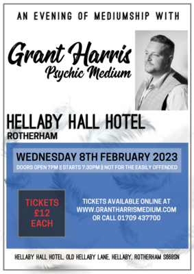 Hellaby Hall Hotel, Rotherham, Wednesday 8th February 2023