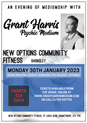 New Options Community Fitness, Grimethorpe, Monday 30th January 2023