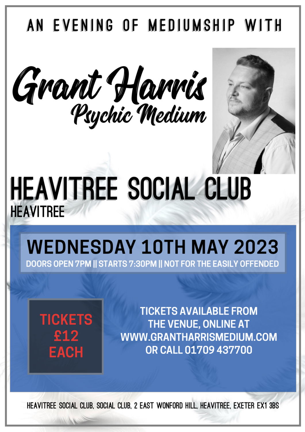 Heavitree Social Club, Exeter, Wednesday 10th May 2023