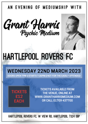 Hartlepool Rovers FC, Hartlepool, Wednesday 22nd March 2023