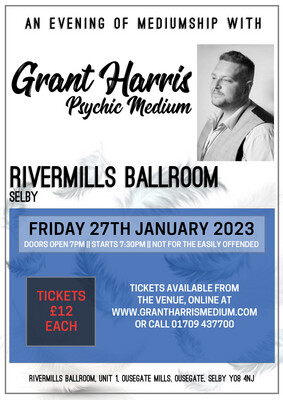 Rivermills Ballroom, Selby, Friday 27th January 2023
