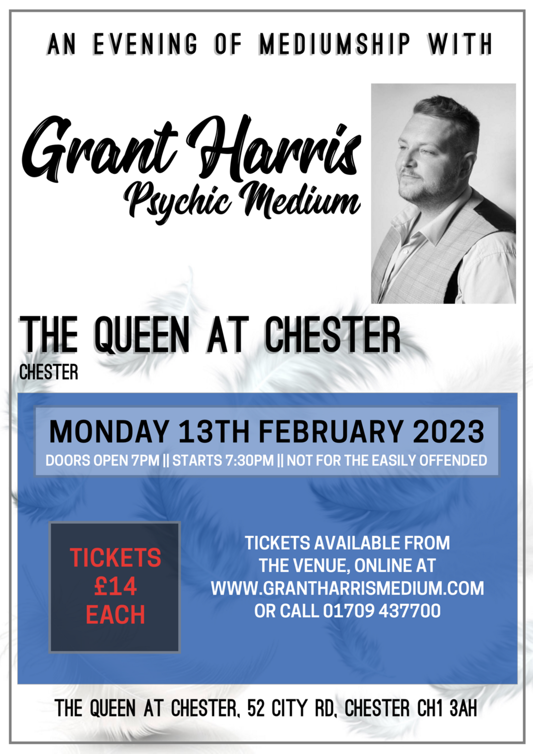 The Queen Hotel at Chester, Monday 13th February 2023