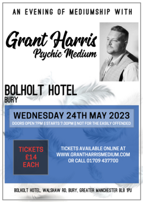 Bolholt Country Park Hotel, Bury, Wednesday 24th May 2023