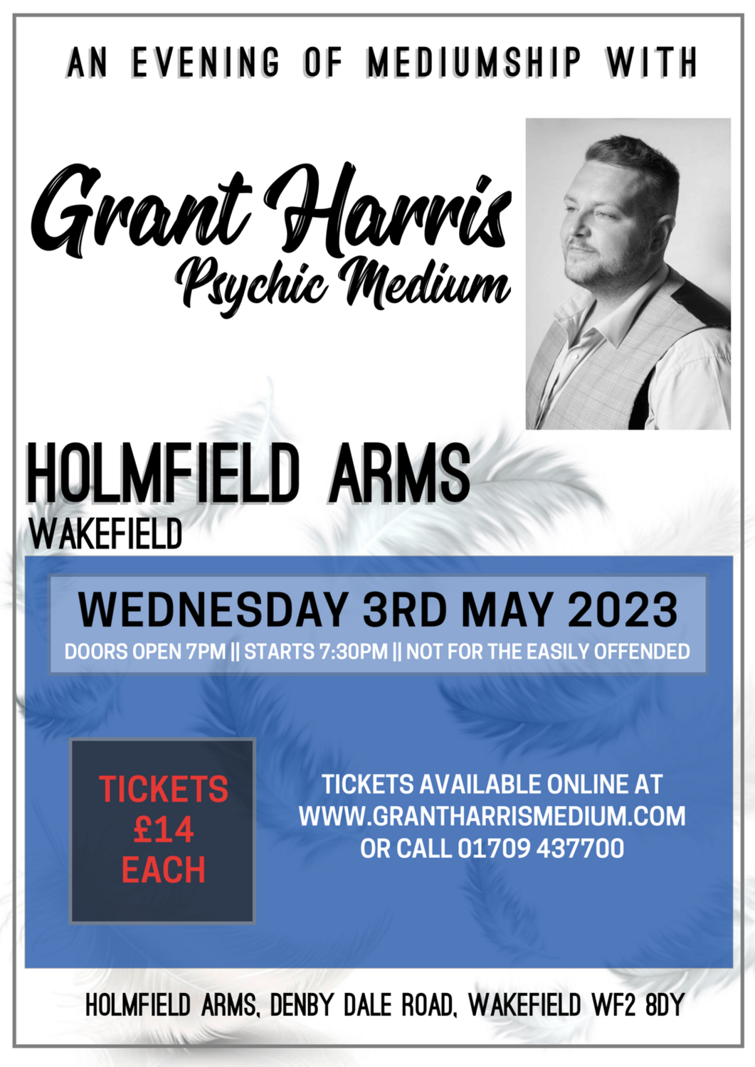 Holmfield Arms, Wakefield, Wednesday 3rd May 2023