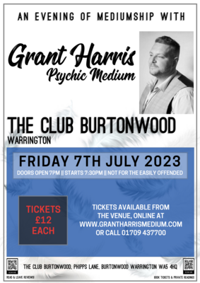 Club Burtonwood, Warrington, Friday 7th July 2023