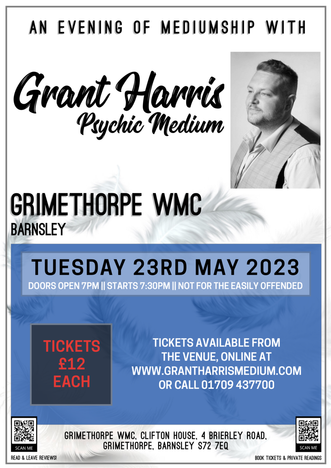 Grimethorpe WMC, Barnsley, Tuesday 23rd May 2023