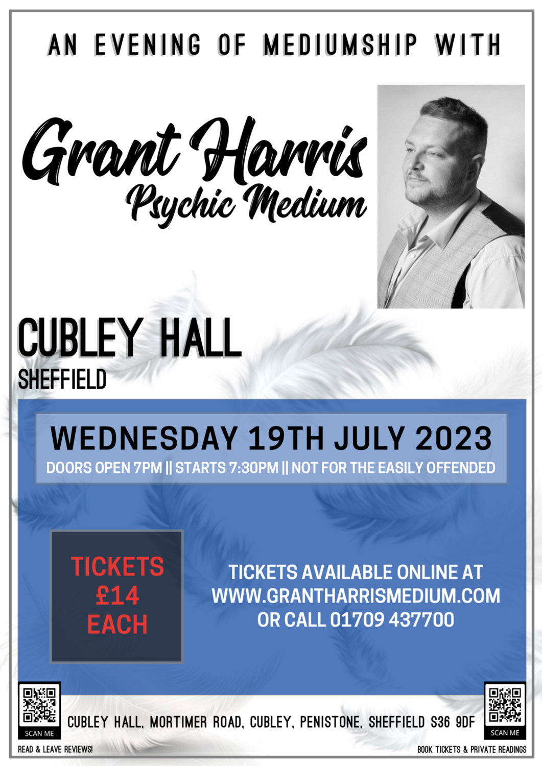 Cubley Hall, Penistone, Sheffield, Wednesday 19th July 2023
