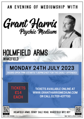 Holmfield Arms, Wakefield, Monday 24th July 2023