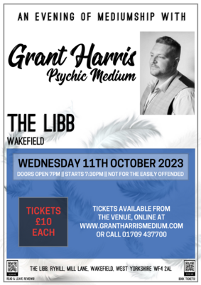 The Libb, Ryhill, Wakefield, Wednesday 11th October 2023
