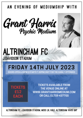 Altrincham Football Club, Friday 14th July 2023