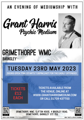 Grimethorpe WMC, Barnsley, Tuesday 23rd May 2023