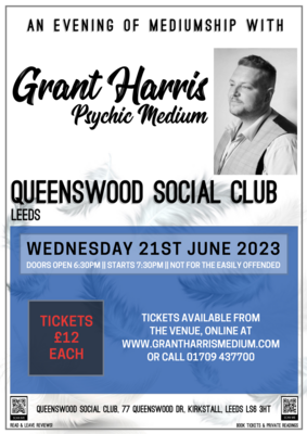 Queenswood Social Club, Leeds, Wednesday 21st June 2023