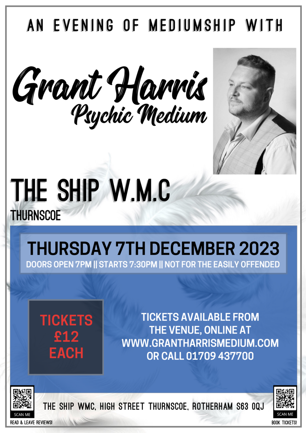 The Ship WMC, Thurnscoe, Thursday 7th December 2023