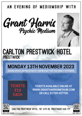 Carlton Prestwick Hotel, Prestwick, Scotland, Monday 13th November 2023