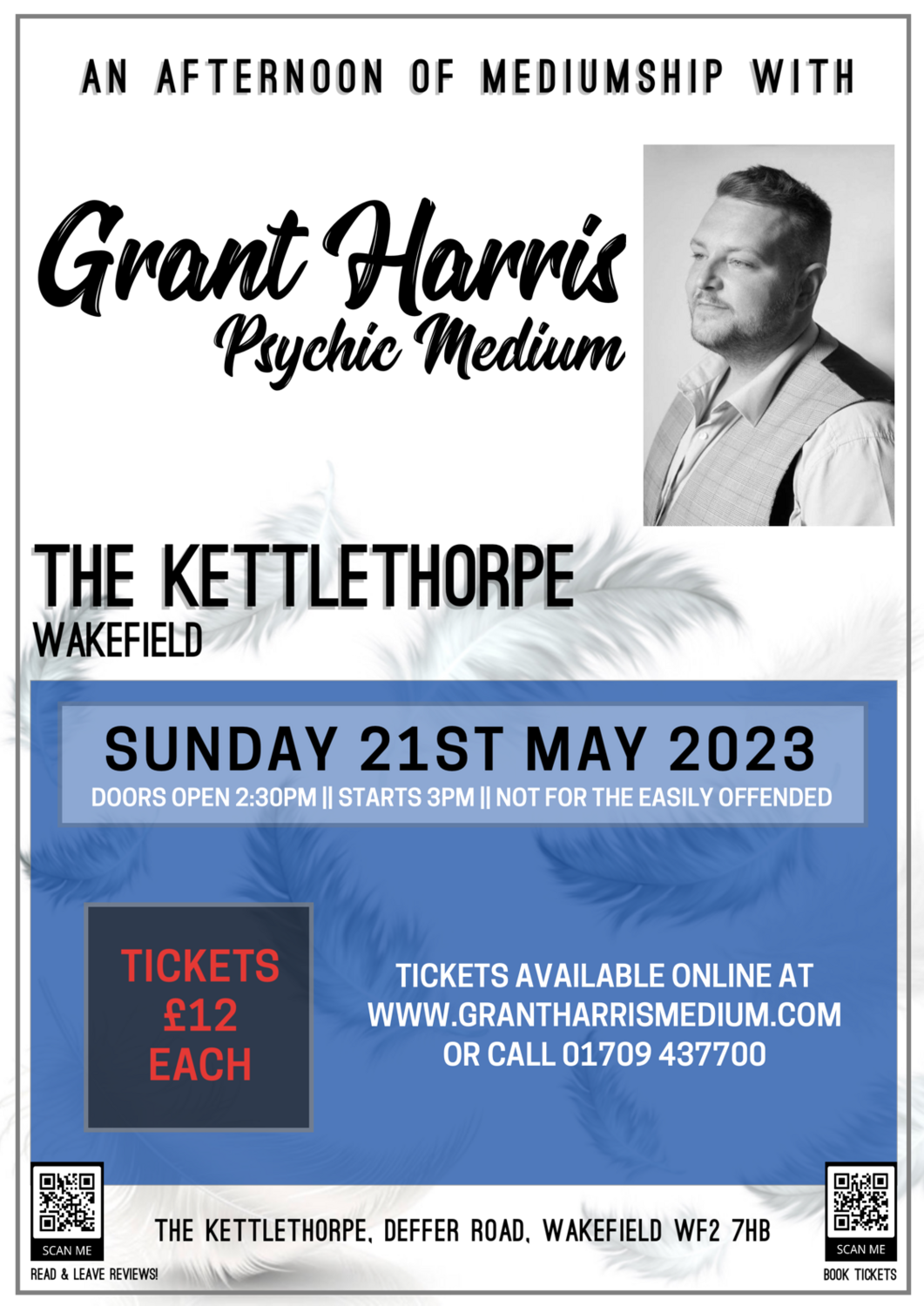 The Kettlethorpe, Wakefield, Sunday 21st May 2023 - Afternoon Event 3pm