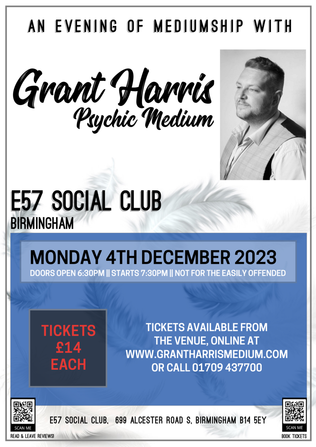E57 Social Club, Birmingham, Monday 4th December 2023