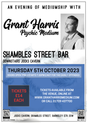 Shambles Street Bar, Barnsley, Thursday 5th October 2023
