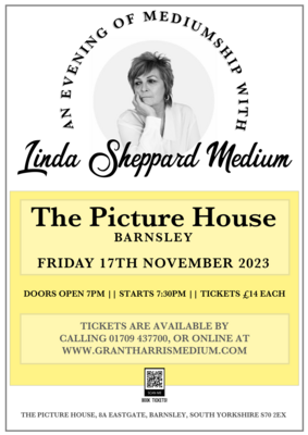 Linda Sheppard, The Picture House, Barnsley, Friday 17th November 2023