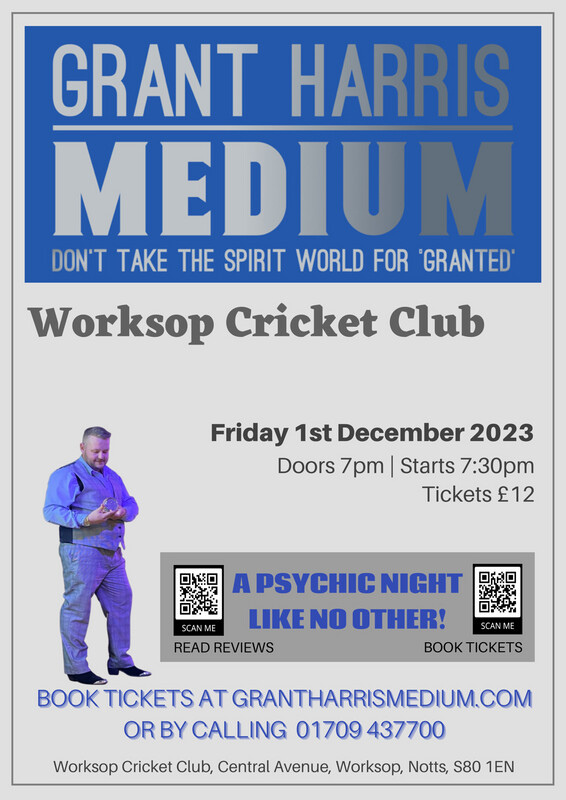 Worksop Cricket Club, Friday 1st December 2023