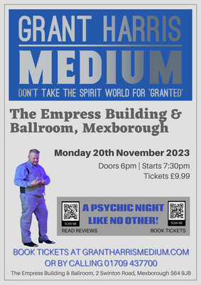 The Empress Building & Ballroom, Mexborough, Monday 20th November 2023