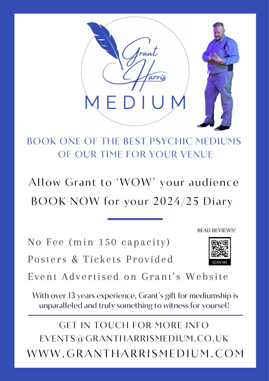 Evening of Mediumship with Grant Harris