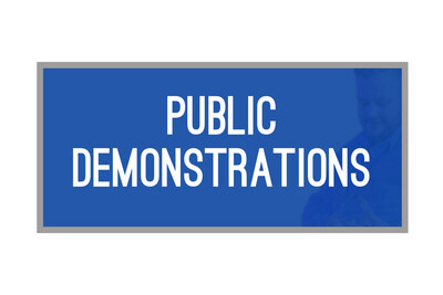 Public Demonstrations