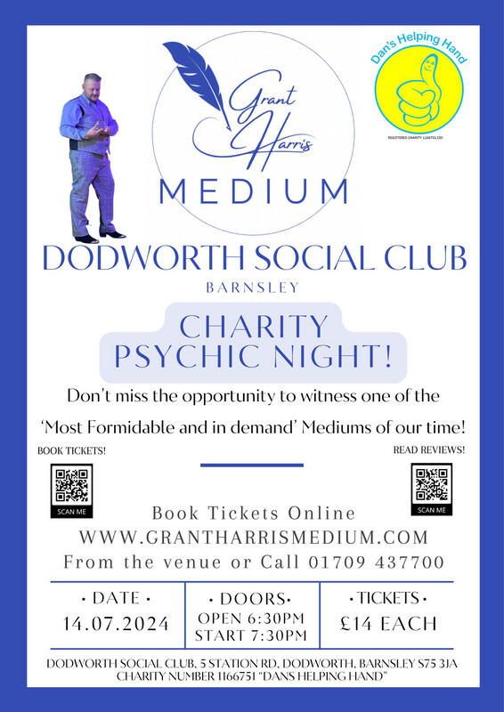 CHARITY NIGHT | Dodworth Social Club, Sunday 14th July 2024