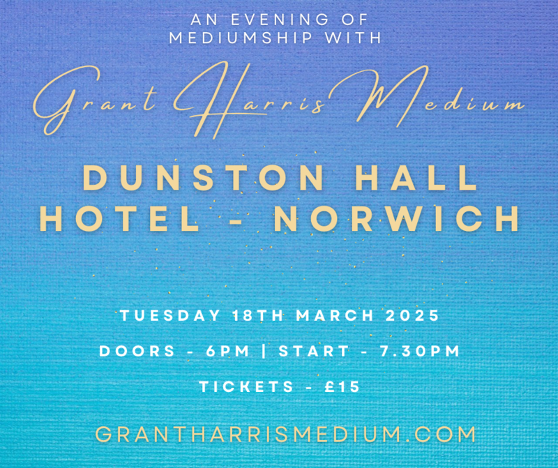 Psychic Night | Dunston Hall Hotel, Norwich | 18.03.2025