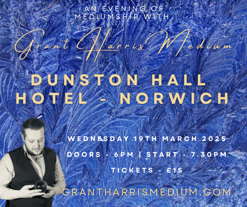 Psychic Night | Dunston Hall Hotel, Norwich | 19.03.2025