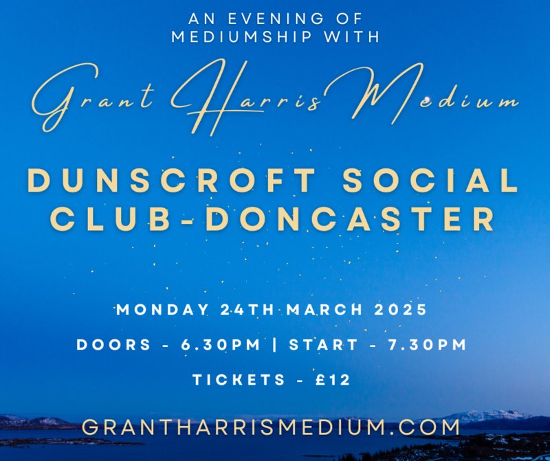 Psychic Night | Dunscroft Social Club, Doncaster | 24.03.2025