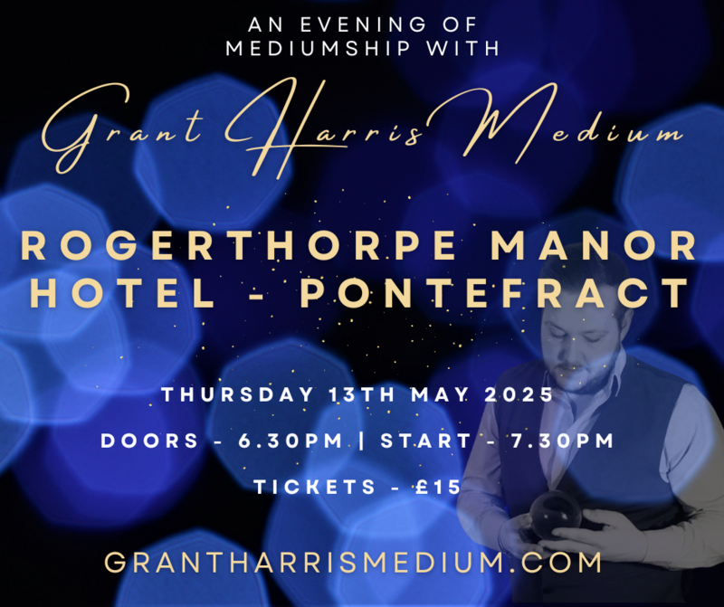 Psychic Night | Rogerthorpe Manor Hotel, Pontefract | 13.05.2025