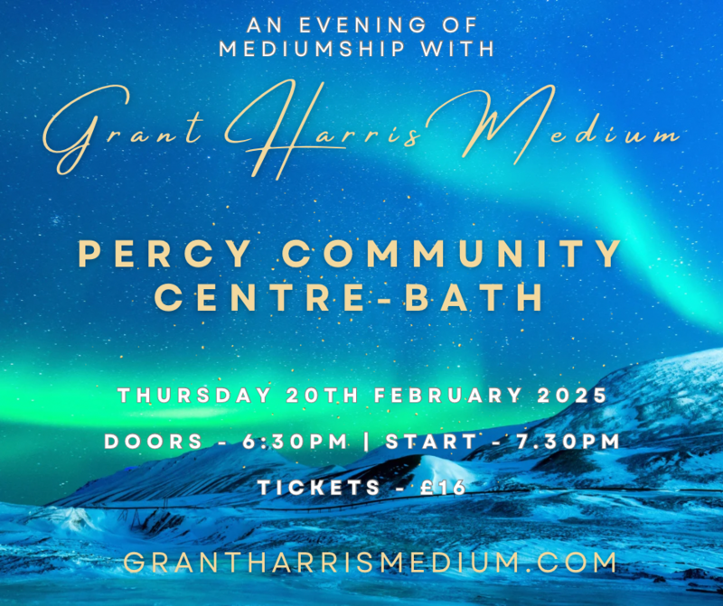Psychic Night | Percy Community Centre, Bath | 20.02.2025