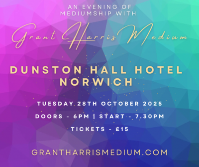 Psychic Night | Dunston Hall Hotel, Norwich | 28.10.2025 (OCTOBER 2025)