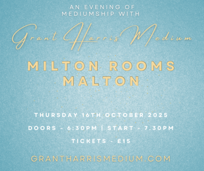 Psychic Night | Milton Rooms, Malton | 16.10.2025