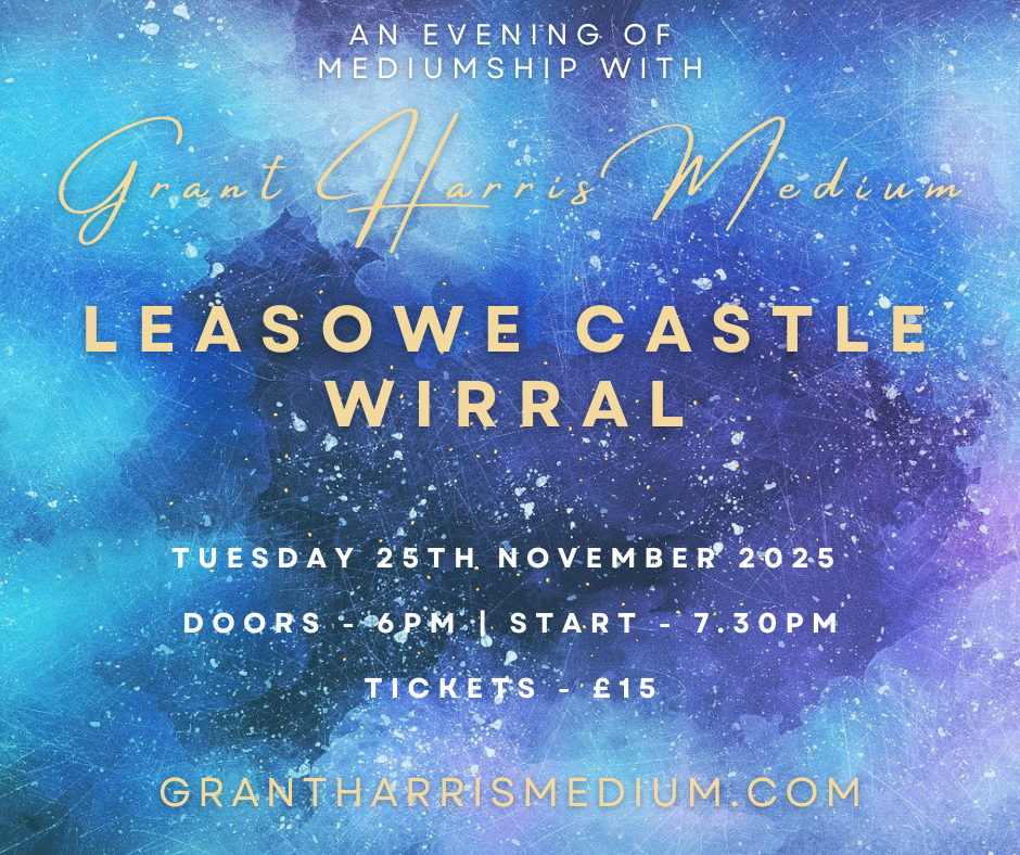 Back by Popular Demand. Grant Harris Psychic Nights at Leasowe Castle