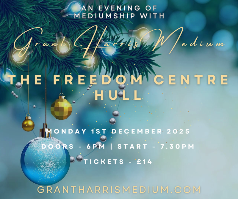 Psychic Night | The Freedom Centre, Hull | 01.12.2025 (NEXT YEAR)