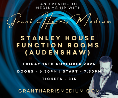 Psychic Night | Stanley House Function Rooms, Manchester | 14.11.25