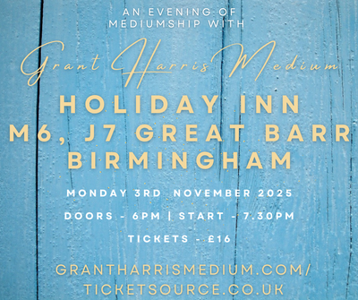 Psychic Night | Holiday Inn M6 J7, Great Barr, Birmingham| 03.11.2025