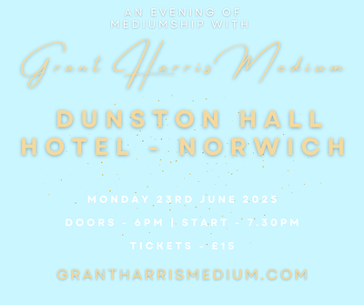 Psychic Night | Dunston Hall Hotel, Norwich | 23.06.2025