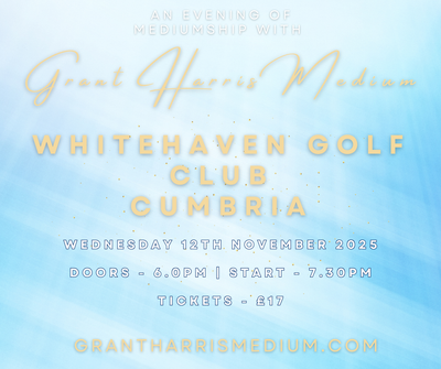 Psychic Night | Whitehaven Golf Club, Whitehaven | 12.11.2025 - Also available on TICKETSOURCE!
