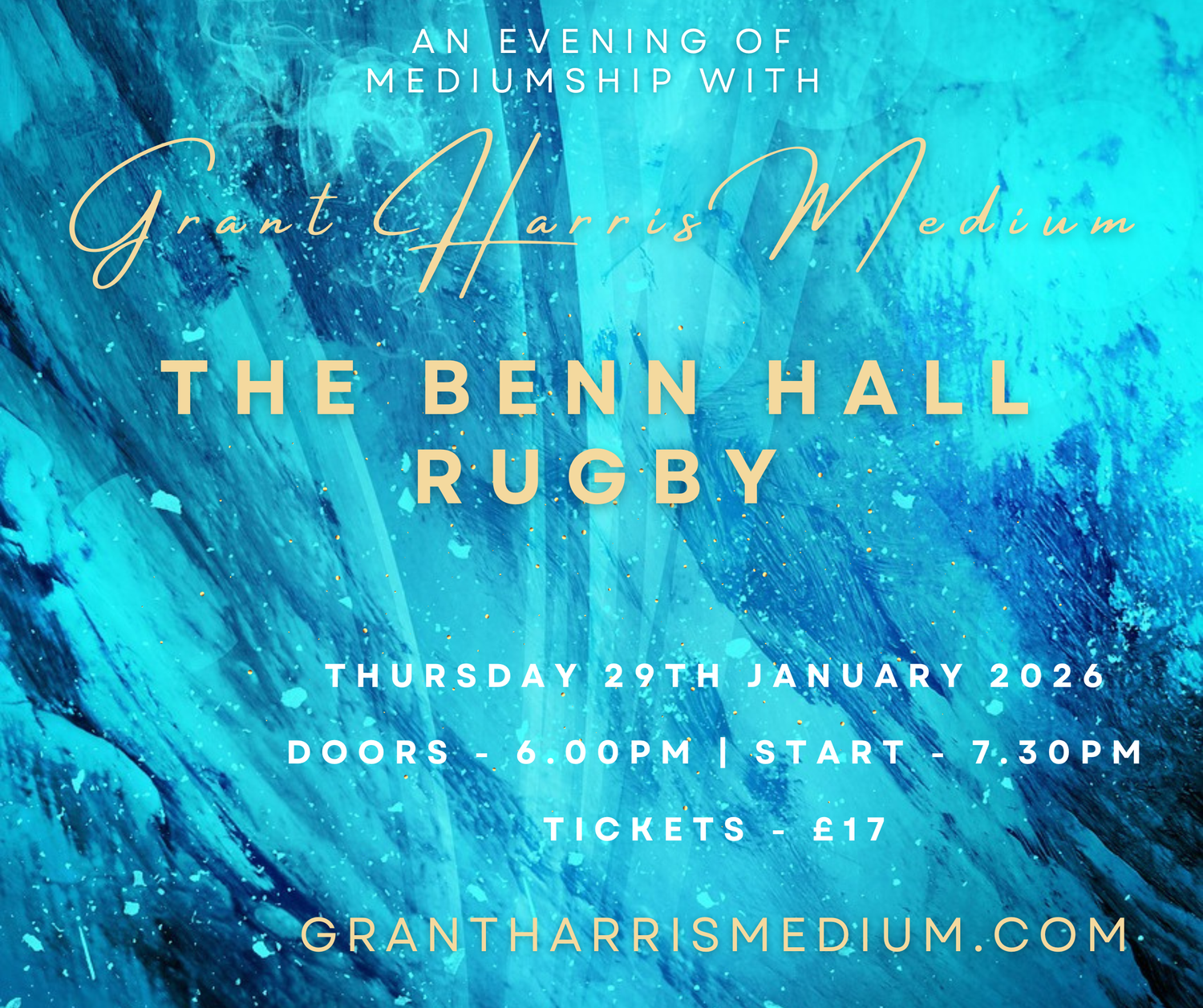 Psychic Night | The Benn Hall, Rugby | 29.01.2026
