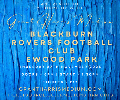 Psychic Night | Blackburn Rovers Football Club | 27.11.2025 - Also available on Ticketsource!
